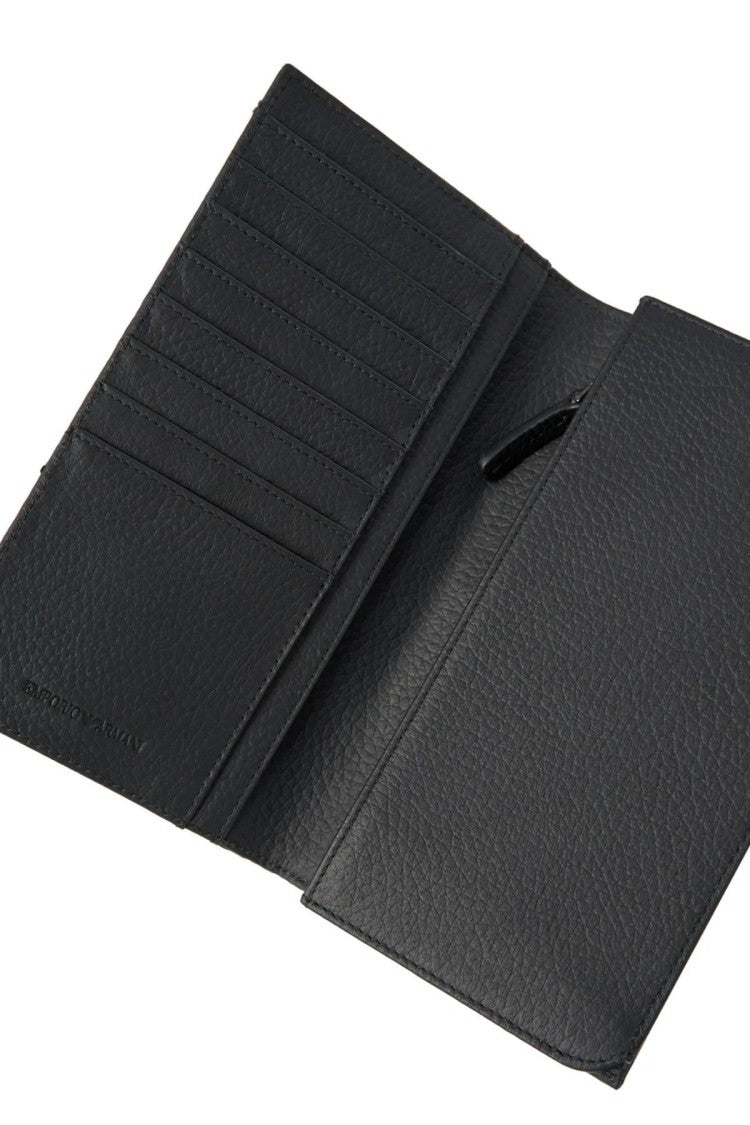 Emporio Armani Black Leather Wallet