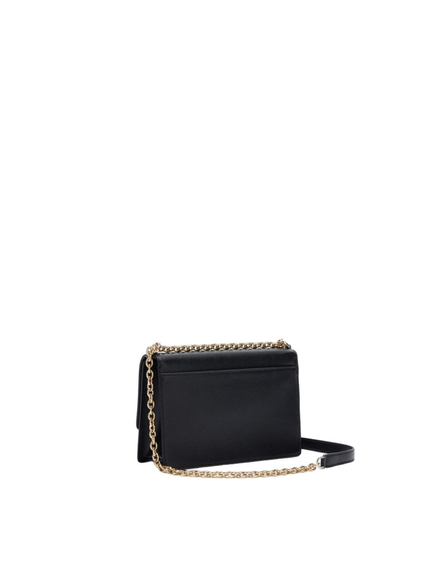Furla 1927 Mini Leather Croosbody Bag, Black