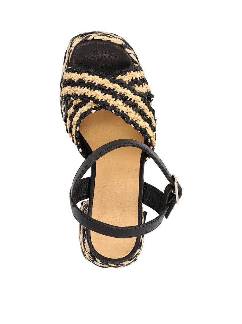 Castaner Valeria Rafia Woven Sandals