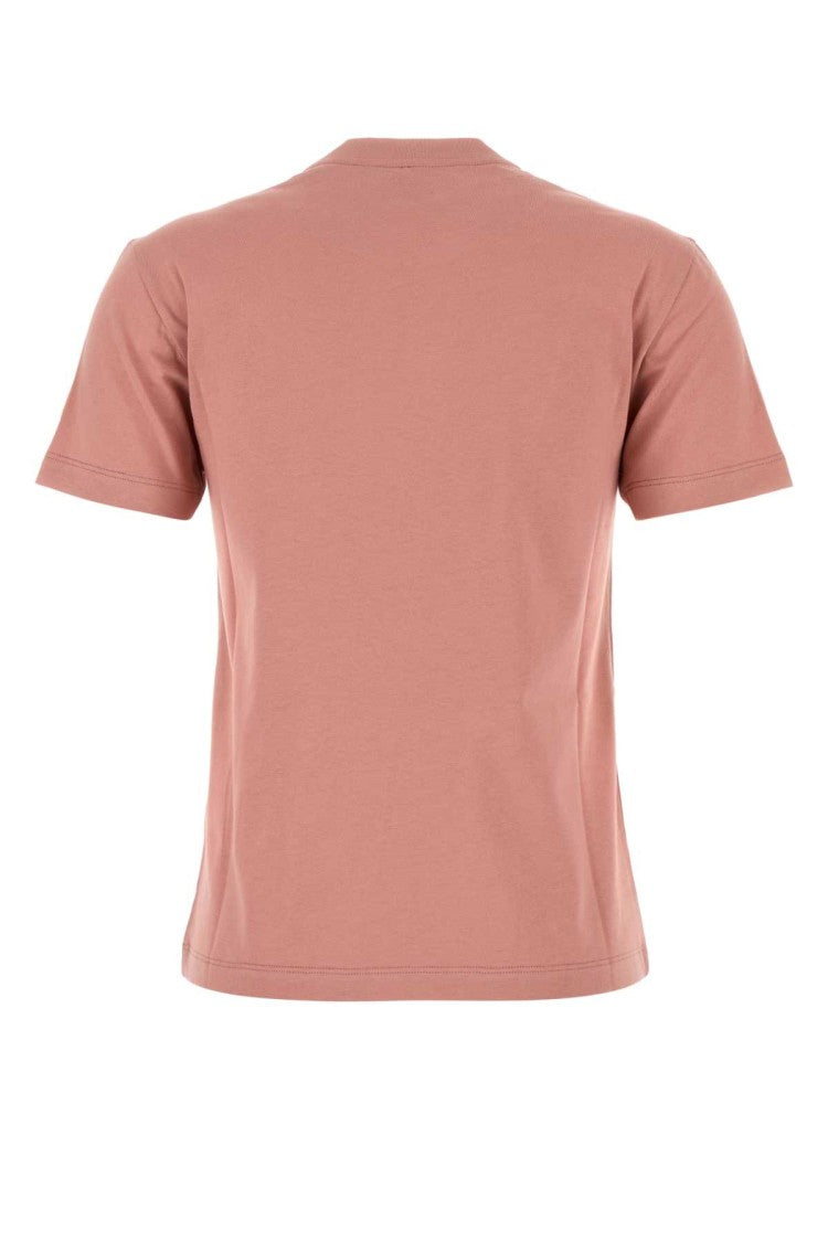 Fendi Dark Pink Cotton T-Shirt