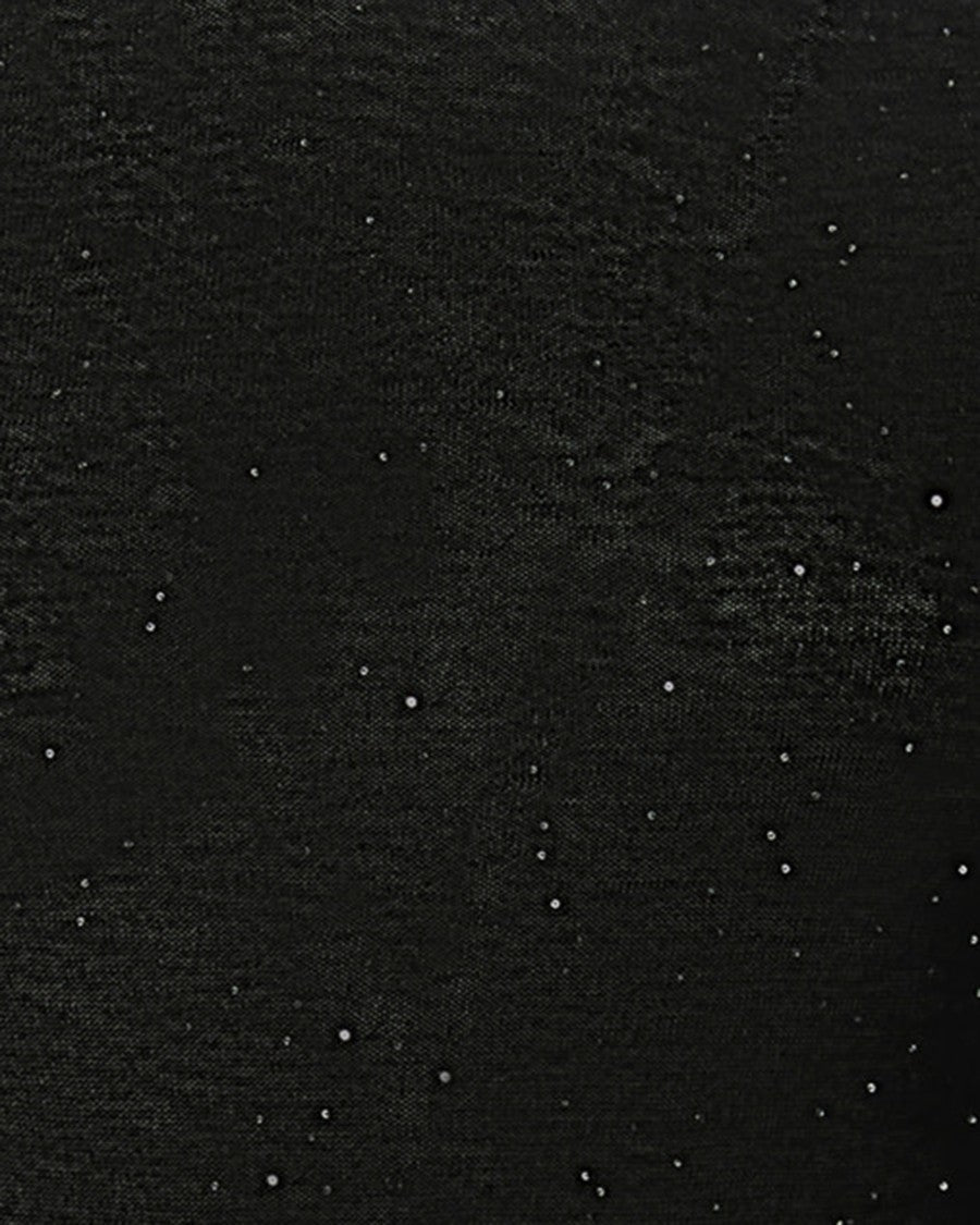 Pinko Black Micro Sequin Sweater