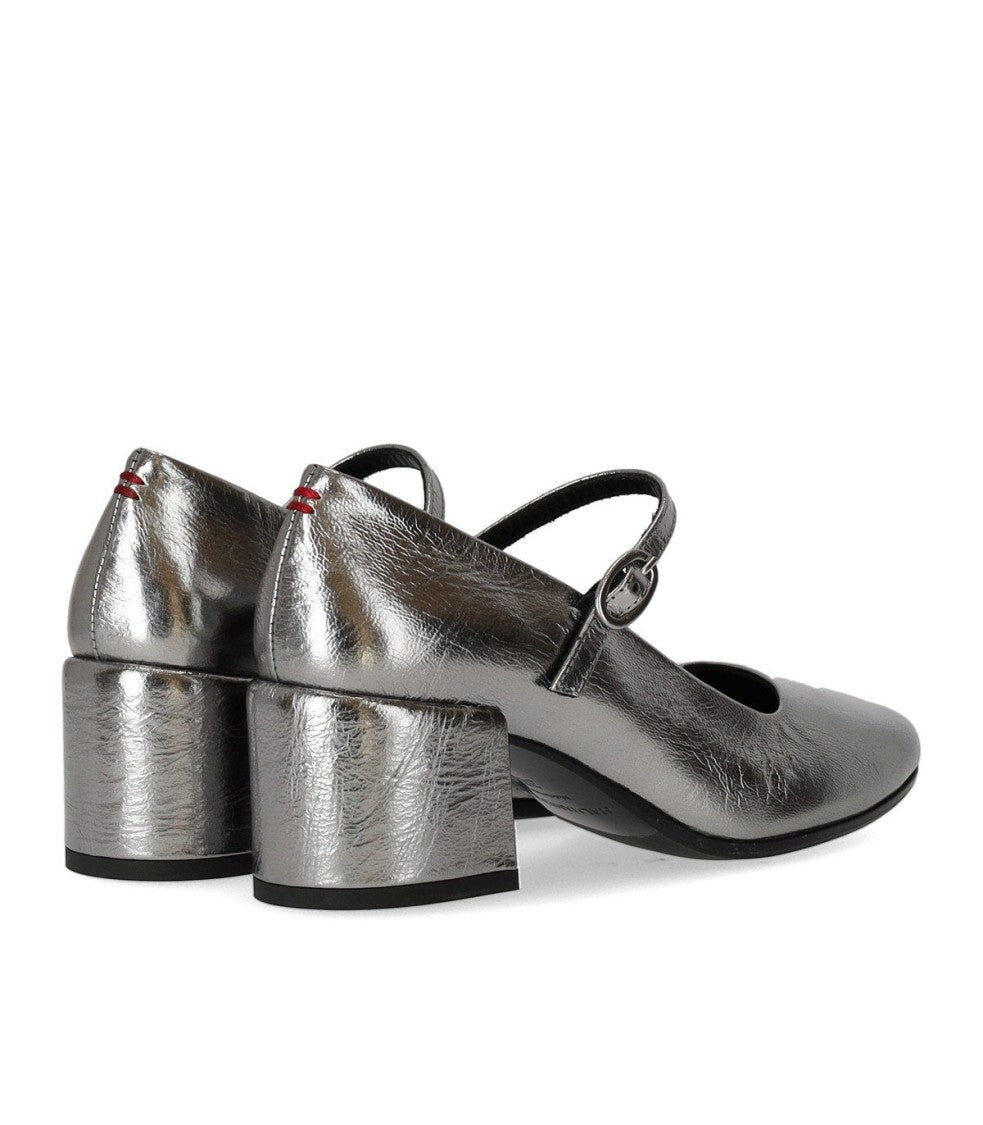 Halmanera Mary Jane Metal Steel Pump