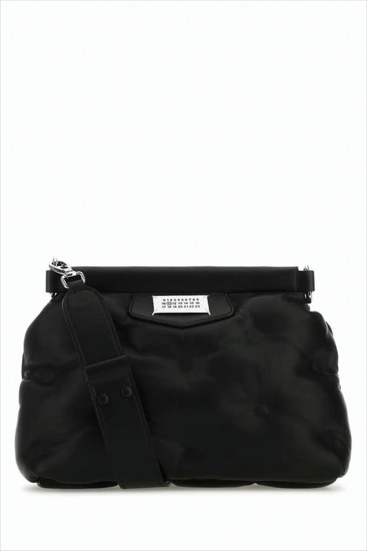 Maison Margiela Soft Leather Crossbody Bag With Adjustable Strap And Minimalist Design