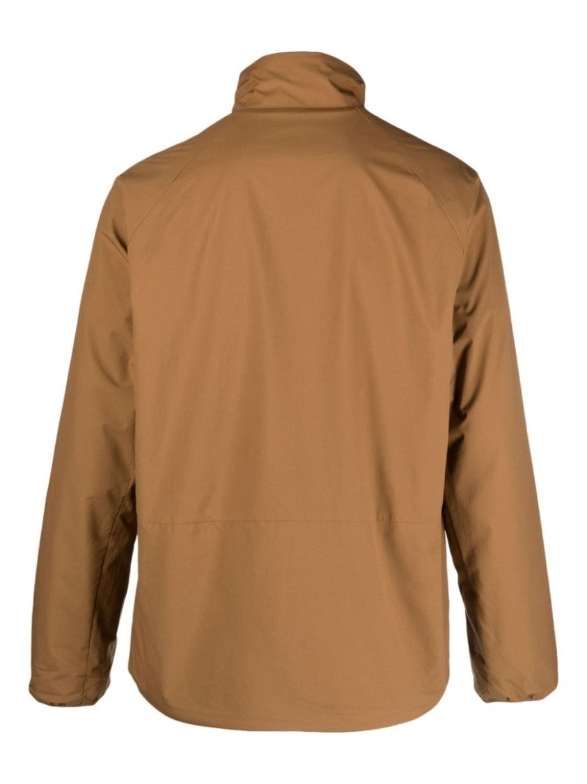 Snow Peak Caramel Brownhigh Neck Jacket