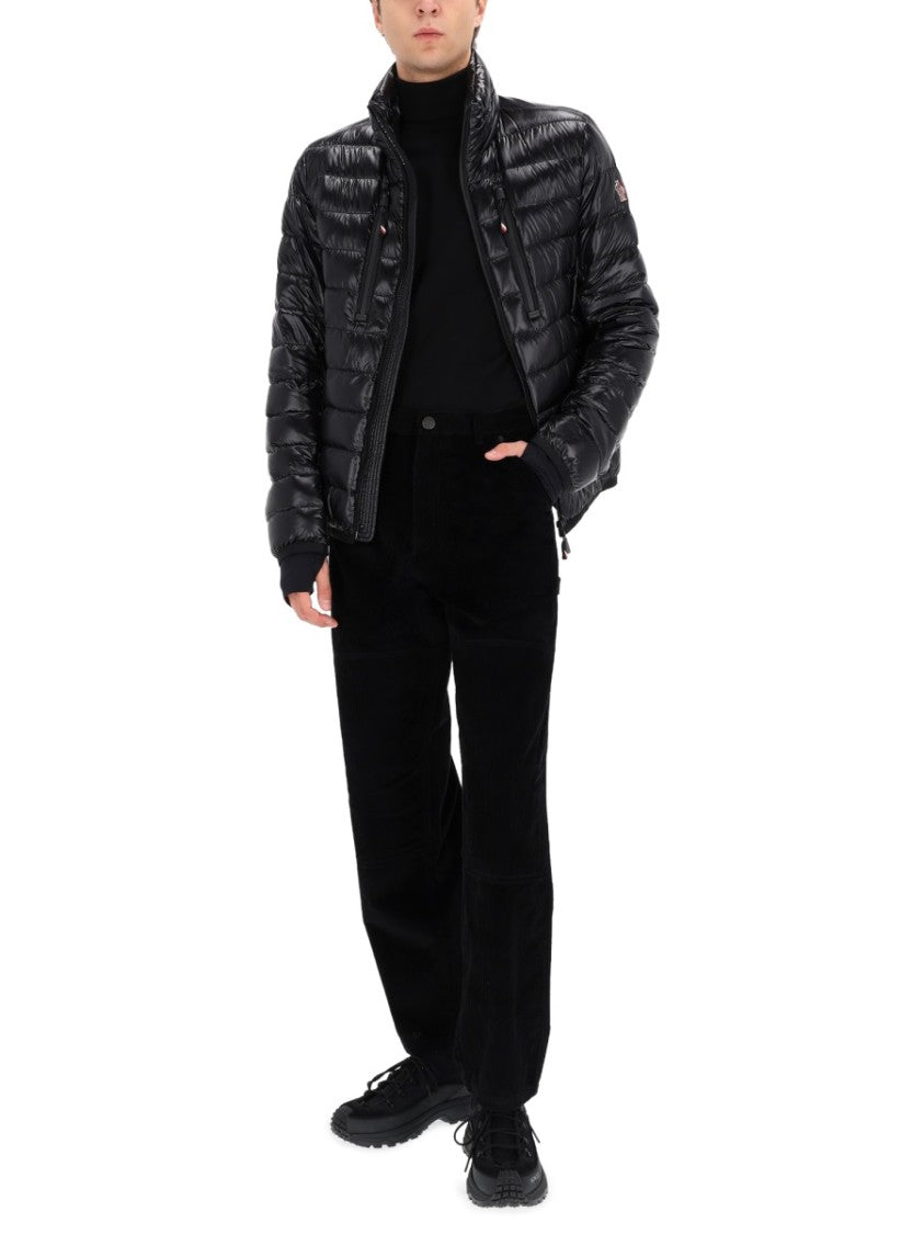 Moncler Straight-Leg Ribbed Cotton Pants With Five-Pocket Design