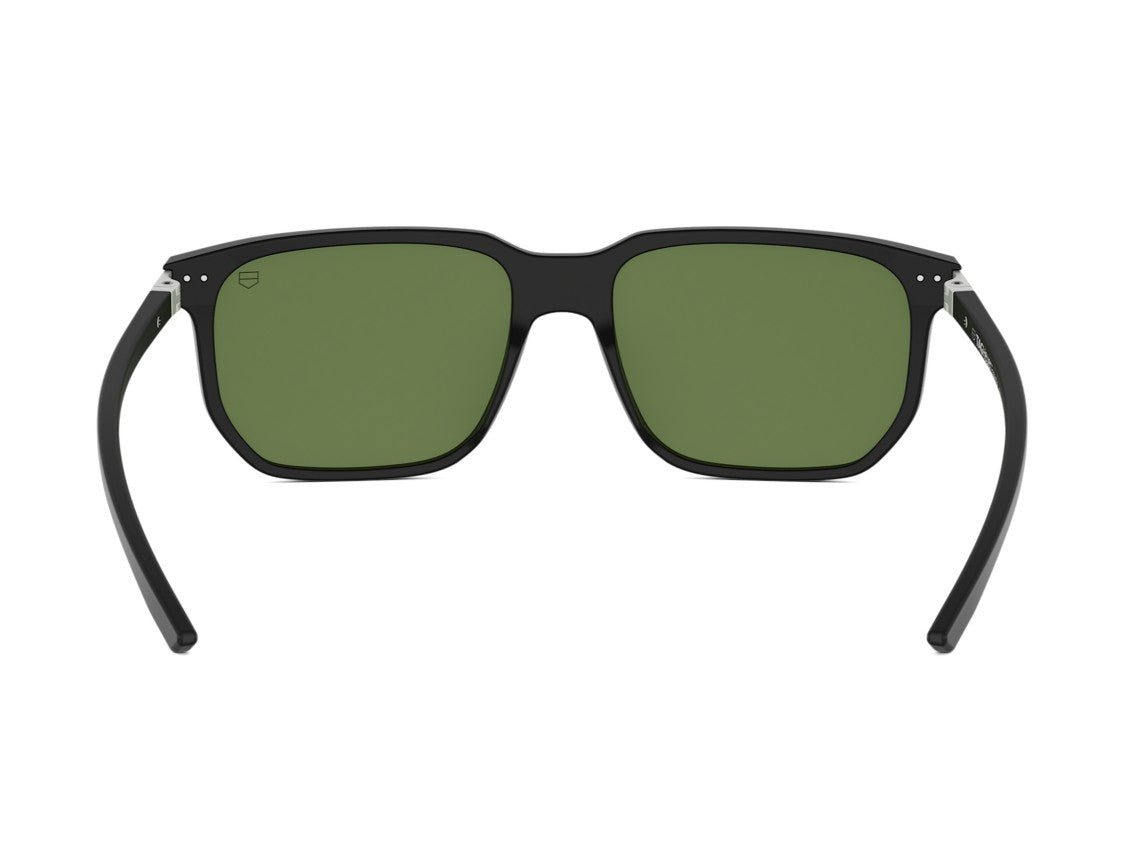 Tag Heuer Matte Green Th40065i Bold Square Acetate Sunglasses