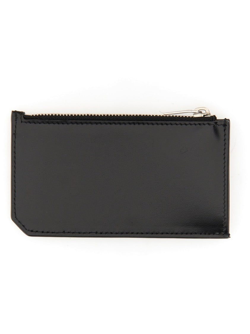 Saint Laurent Rectangular Leather Card Holder