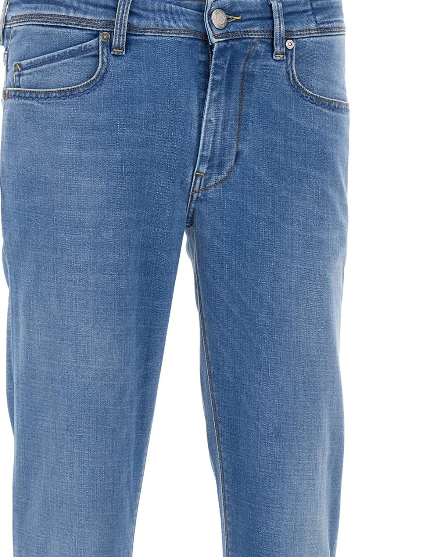 Re-Hash Classic Straight-Leg Jeans With Mid-Rise Waist