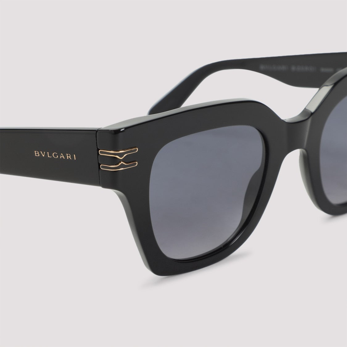 Bulgari Eyewear B.Zero1 Black Acetate Sunglasses