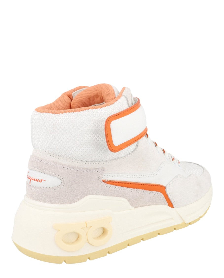 Ferragamo Cosma High-Top Sneakers