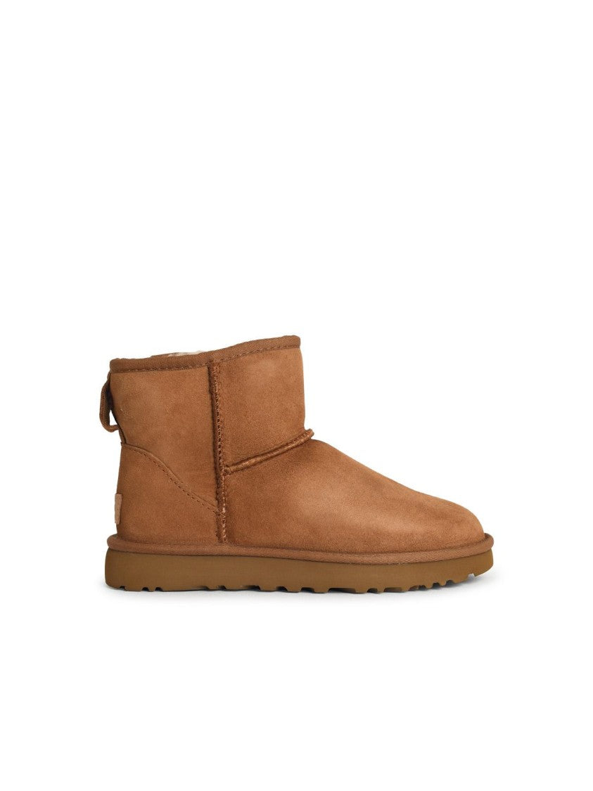Ugg Chestnut Classic Mini Ii Suede Ankle Boots