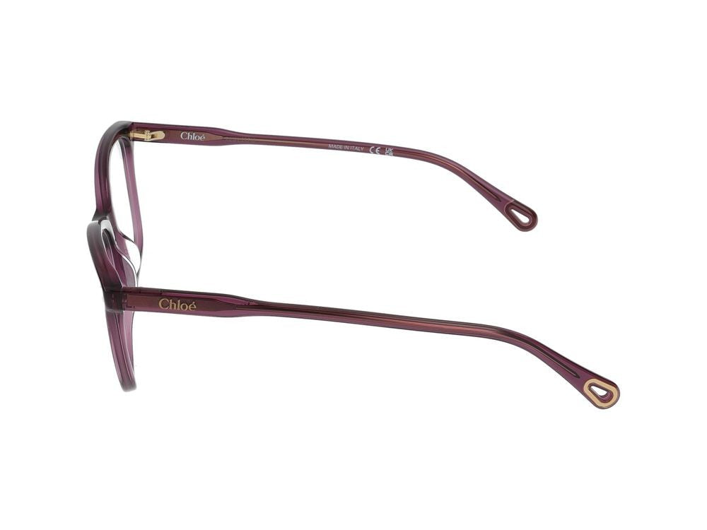 Chloé Eyeglasses Ch0318o 004 Burgundy Burgundy Tra 55/16/140