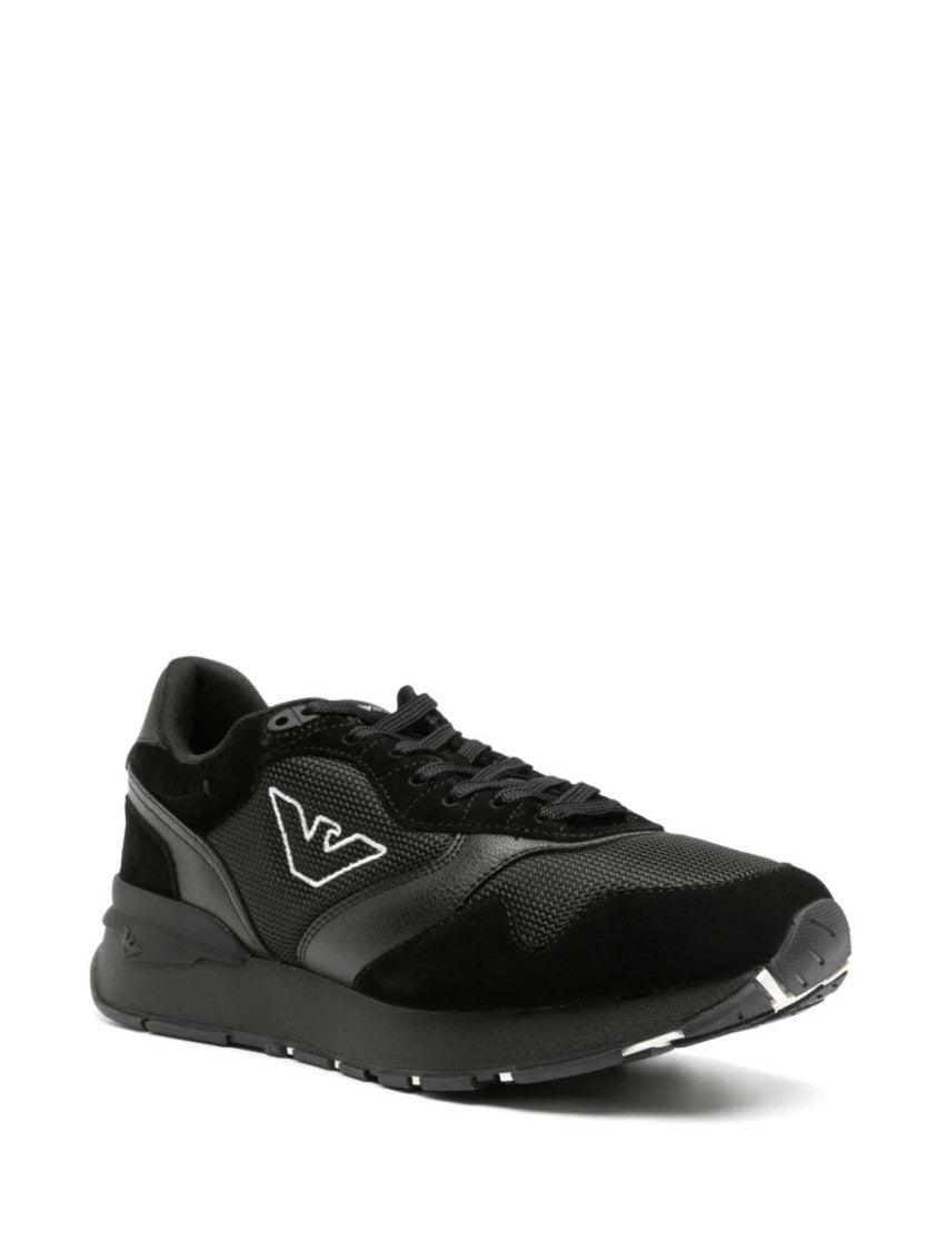 Emporio Armani Modern Black Trainers