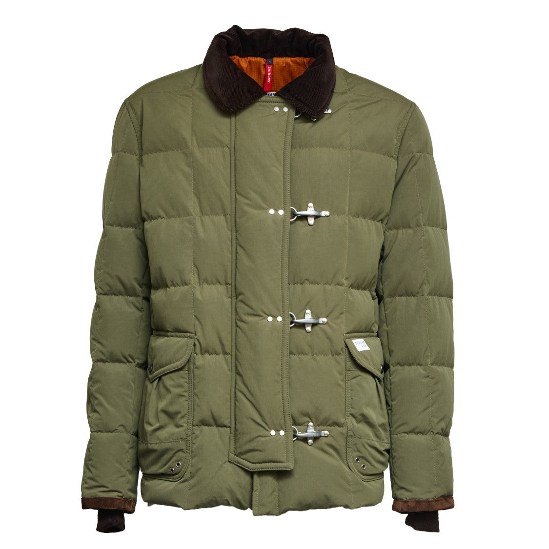 Fay Caban 4 Hooks Feather Archive Jacket
