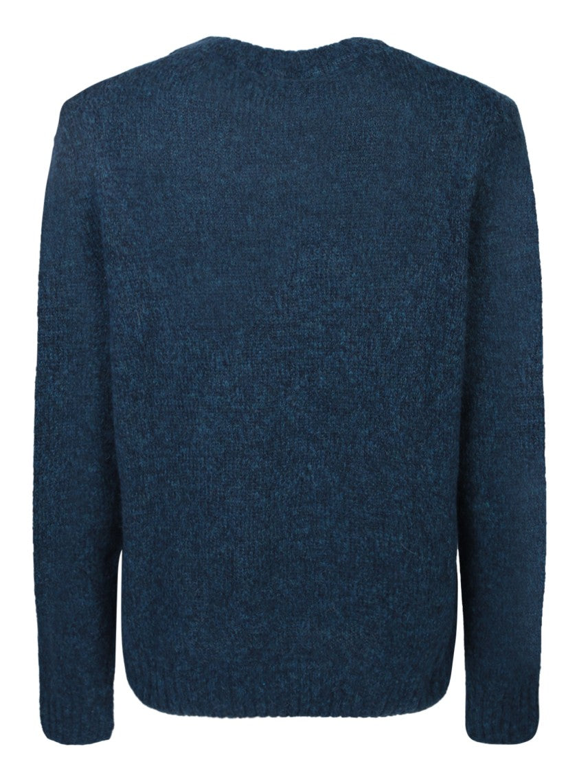 Lardini Beige Alpaca Wool Blend Knitwear