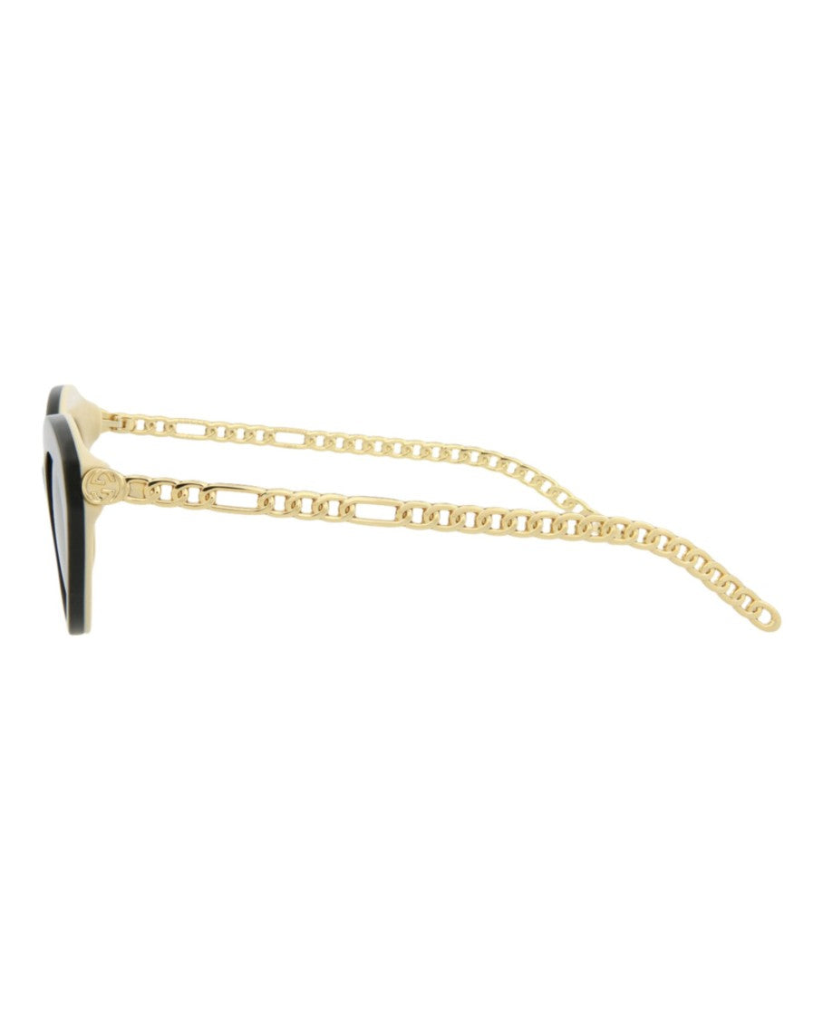 Gucci Cat Eye Sunglasses With Heart-Shaped Charms
