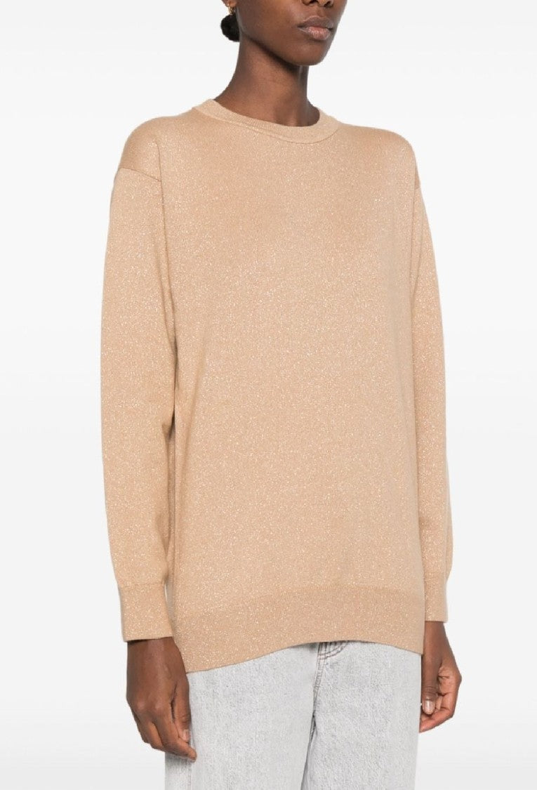 Fabiana Filippi Knit Sweater With Blend Of Wool, Silk, And Cashmere