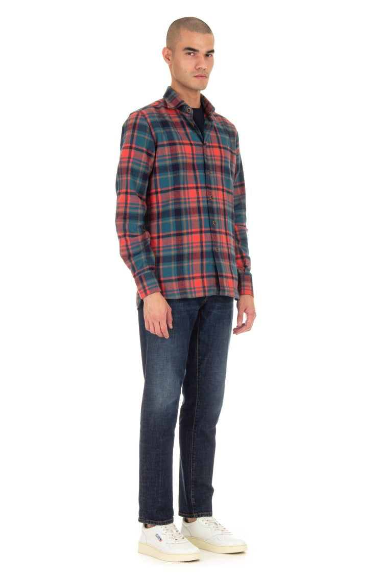 Borriello Check Flannel Overshirt