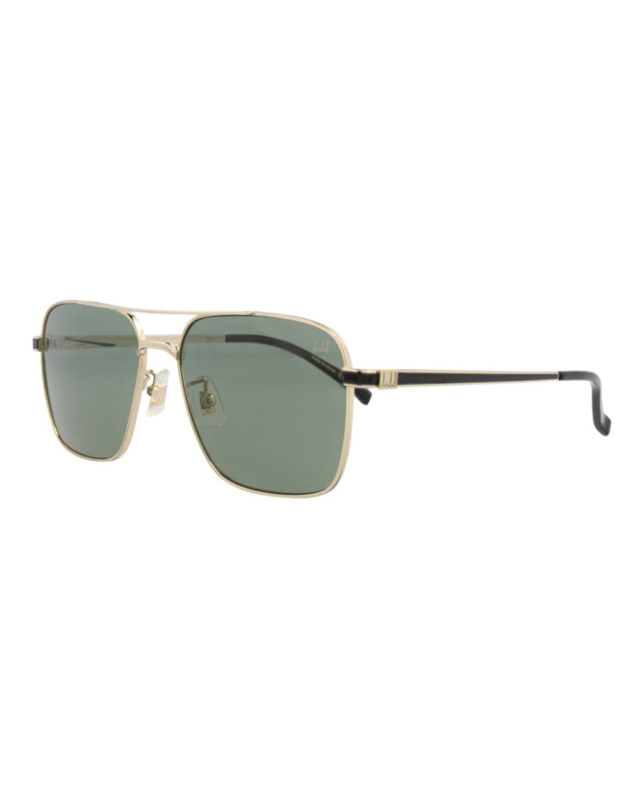 Dunhill Aviator-Frame Metal Sunglasses
