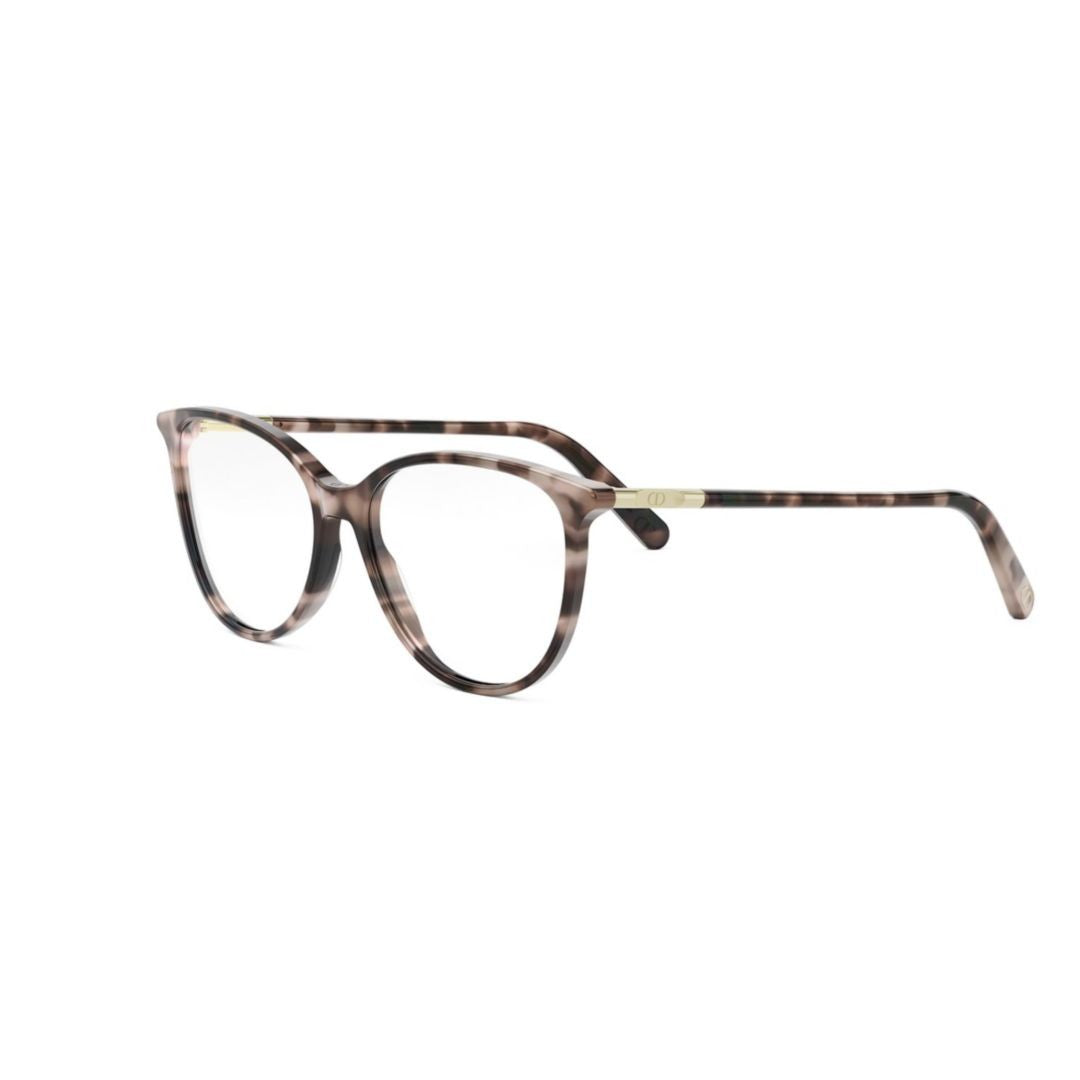 Dior Cd50125i Rounded Tortoiseshell Cat-Eye Sunglasses