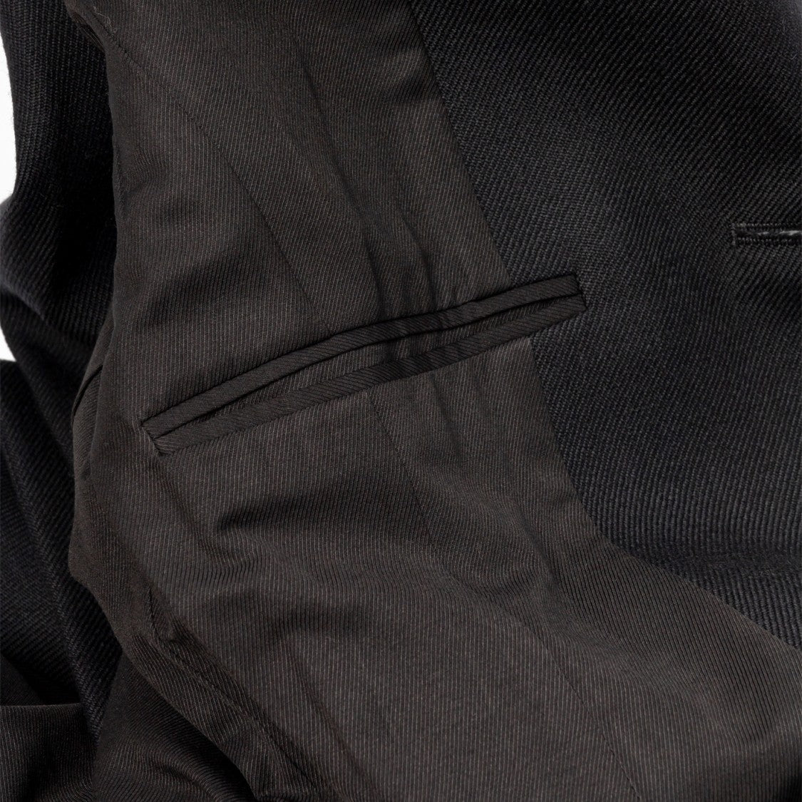 Ami Long Tailored Coat With Classic Lapel