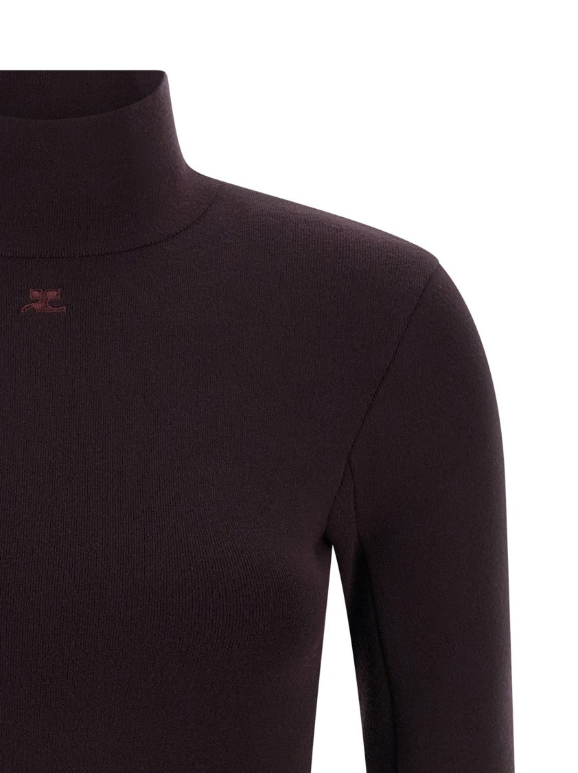 Courrèges Interlock Viscose Sweater