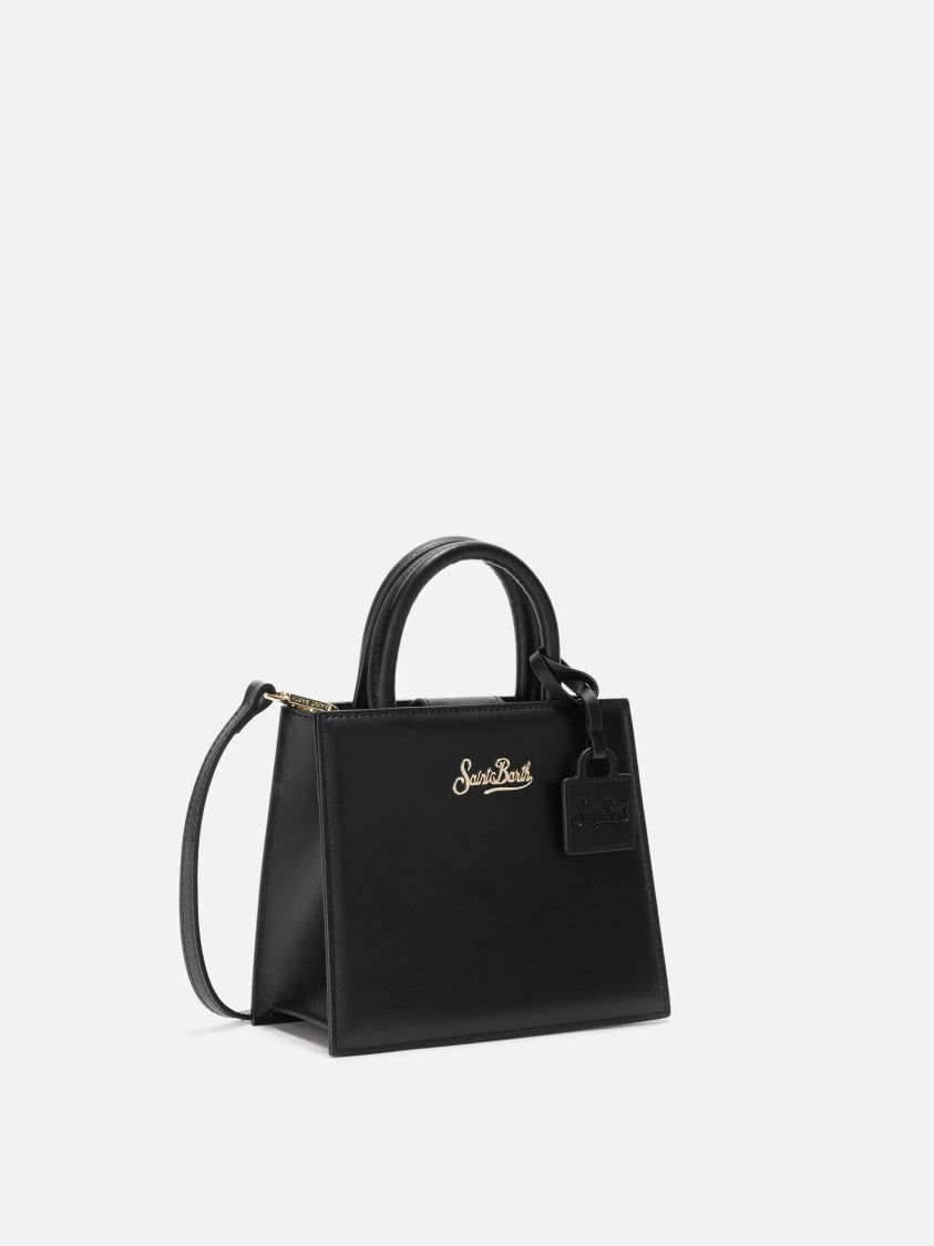 Mc2 Saint Barth Compact Black Tote Bag