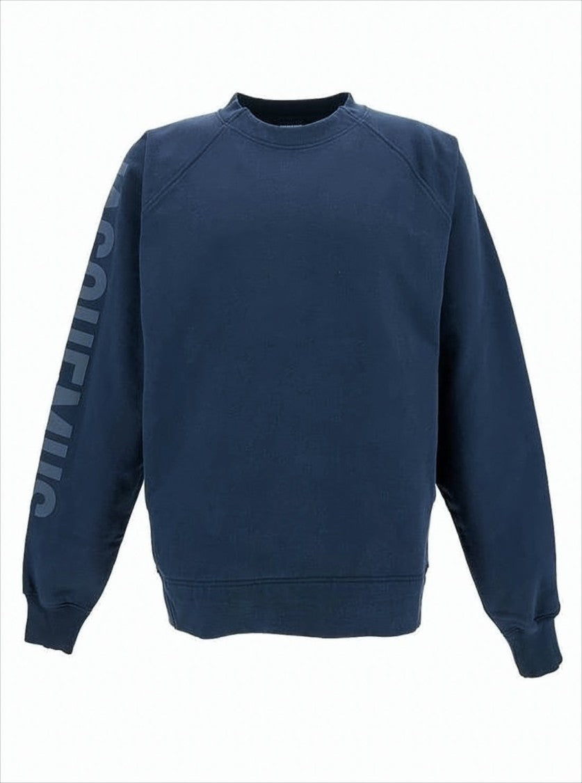 Jacquemus Relaxed-Fit Long Sleeve Sweatshirt With Bold Logo Detail