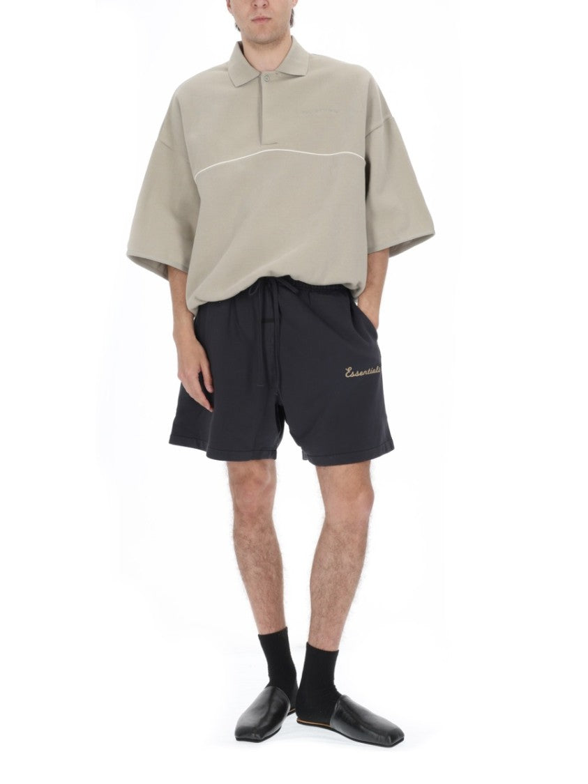 Fear Of God Essentials Essentials Active Trace Cropped Polo Shirt