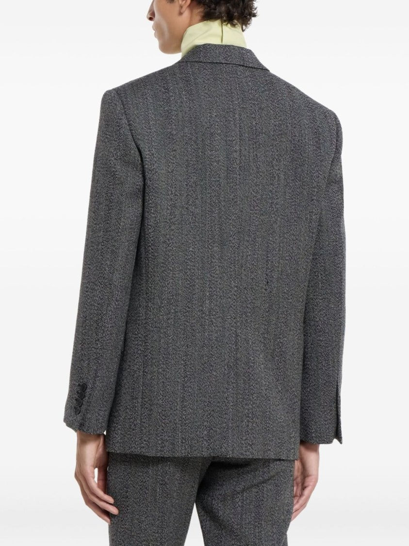 Gucci Tailored Two-Button Dark Grey Jacket