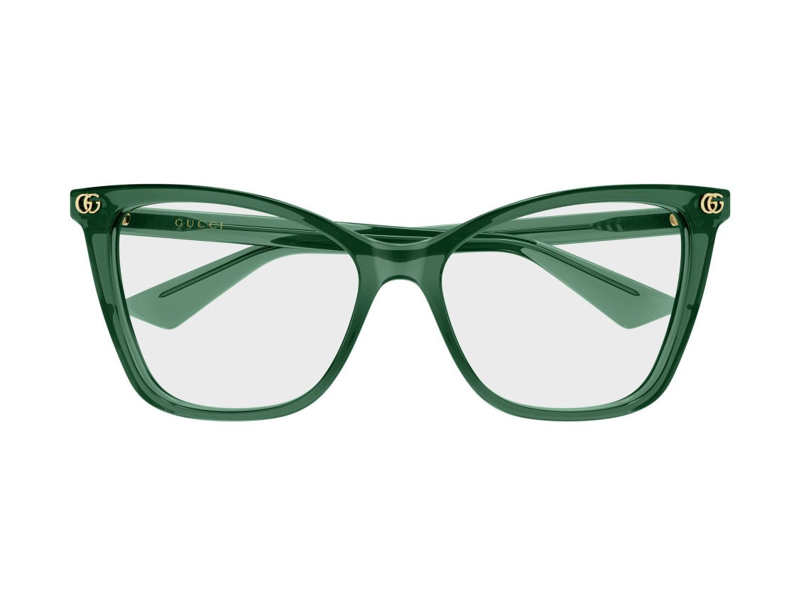 Gucci Gold Gg1817o Oversized Square Acetate Eyeglasses