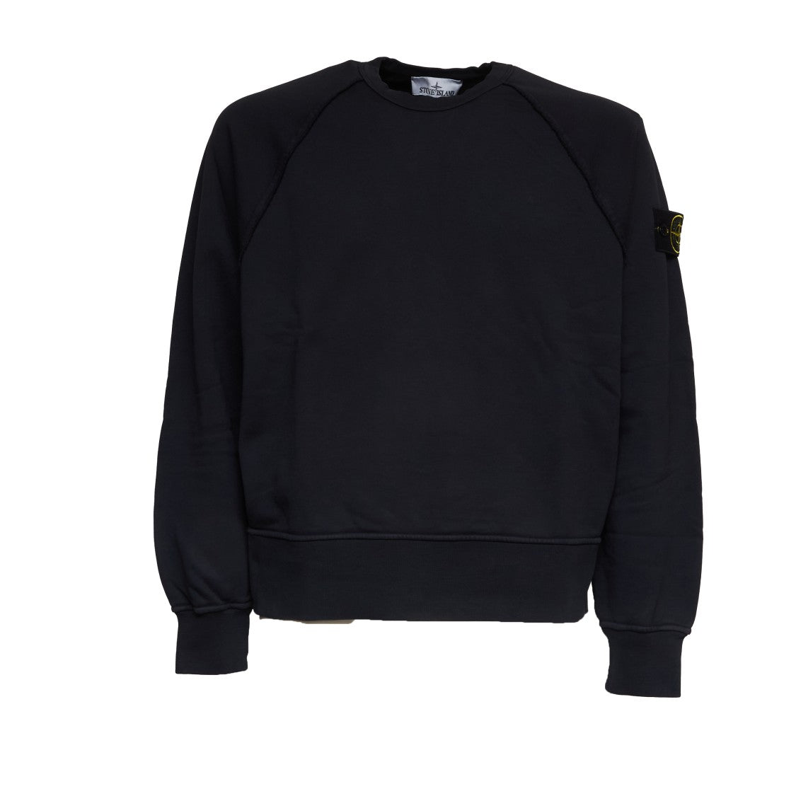 Stone Island Raglan Sleeve Raw Edge Over Sweatshirt