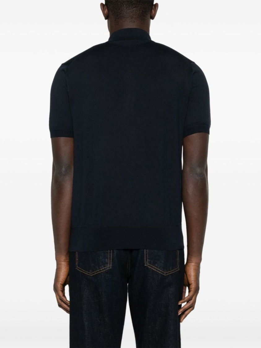 Tom Ford Tailored Blue Cotton T-Shirt