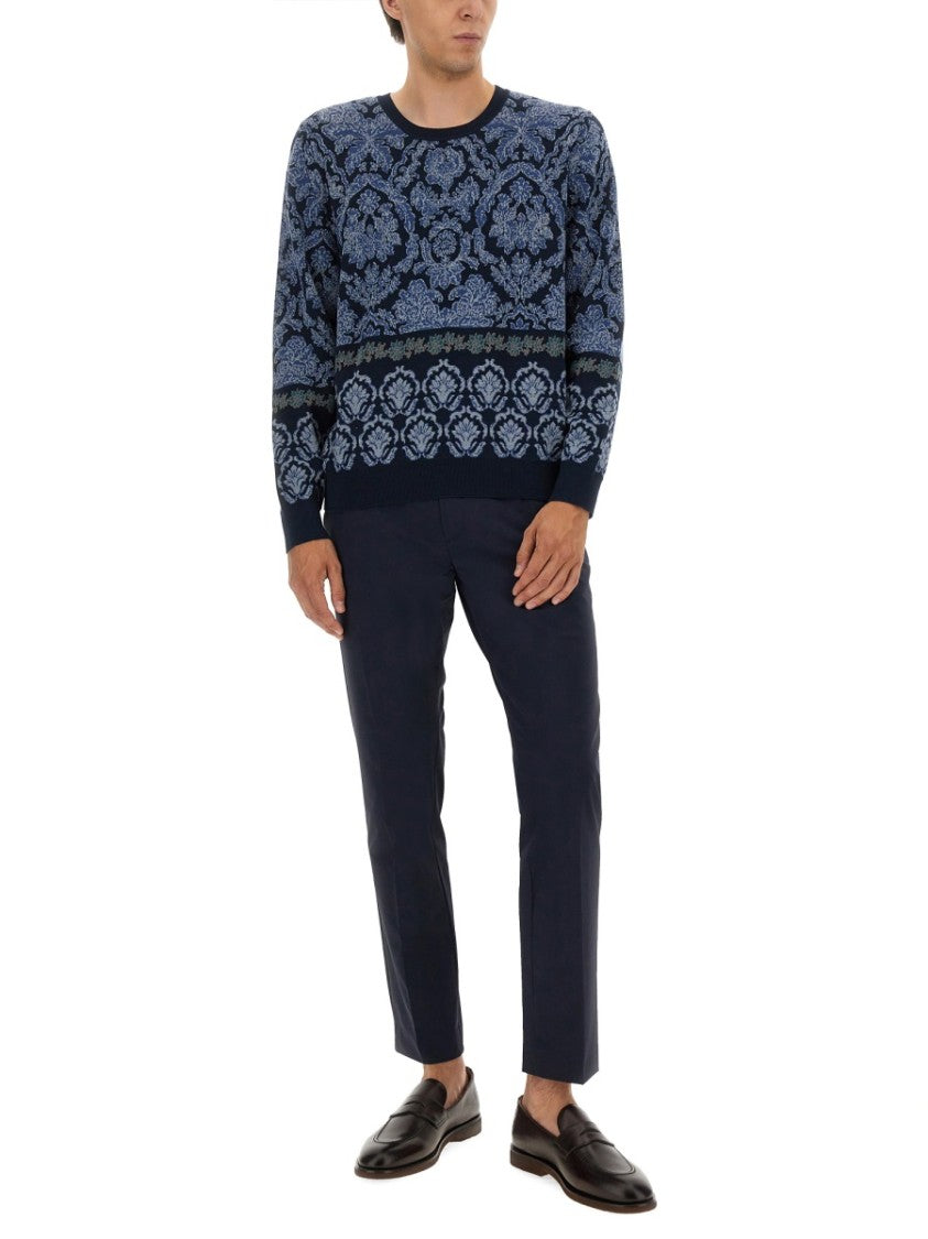 Etro Cotton Jacquard Knit