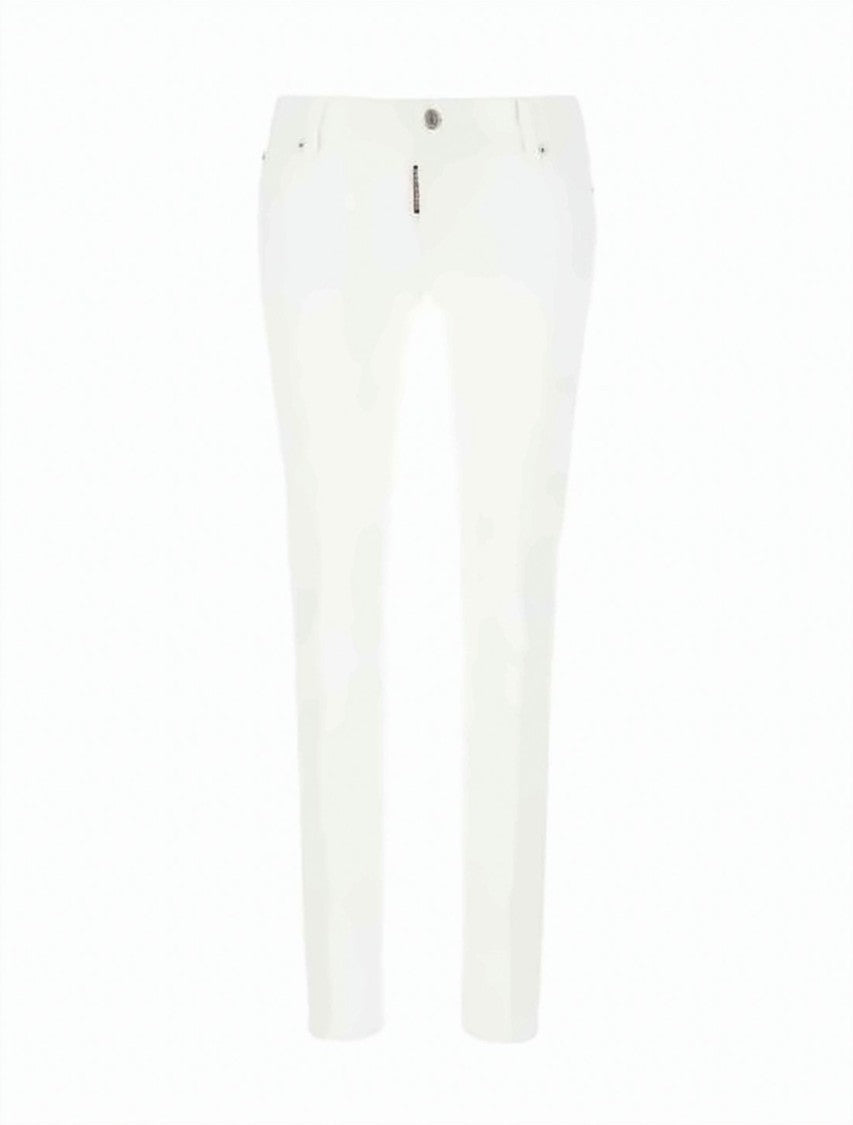 Dsquared2 Slim-Fit Denim Pants With Classic Five-Pocket Design