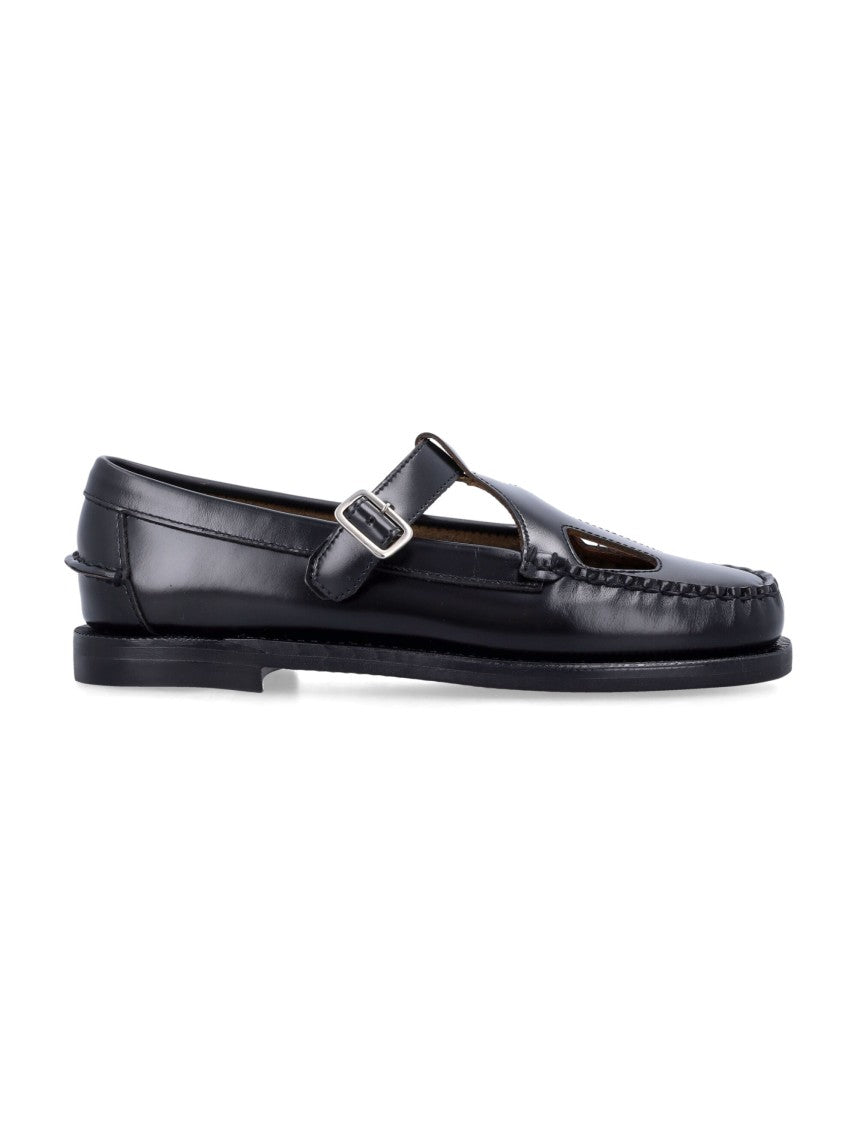 Sebago Angelina Tale Polished Black Mary Janes