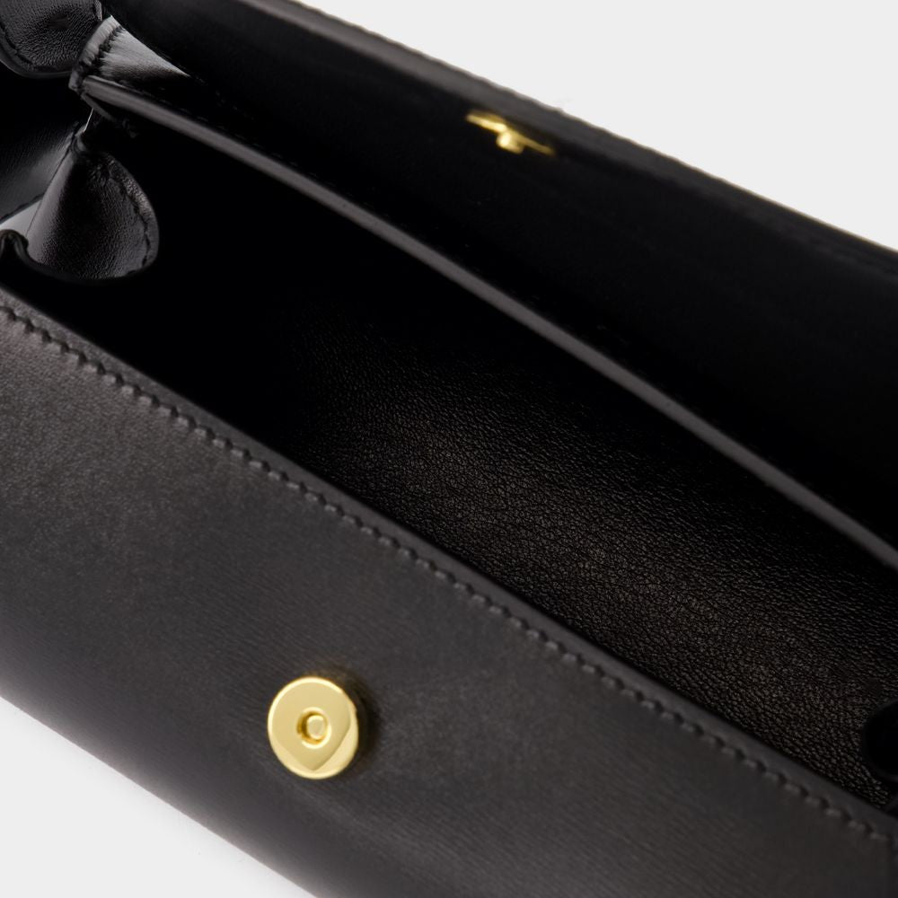 Jil Sander Cannolo Mini Purse - Leather - Black