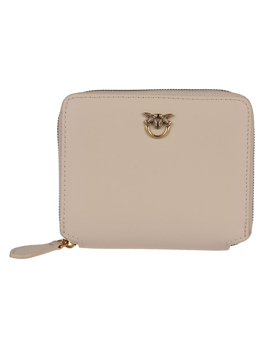 Pinko Taylor Smooth Calf Leather Zip-Around Wallet