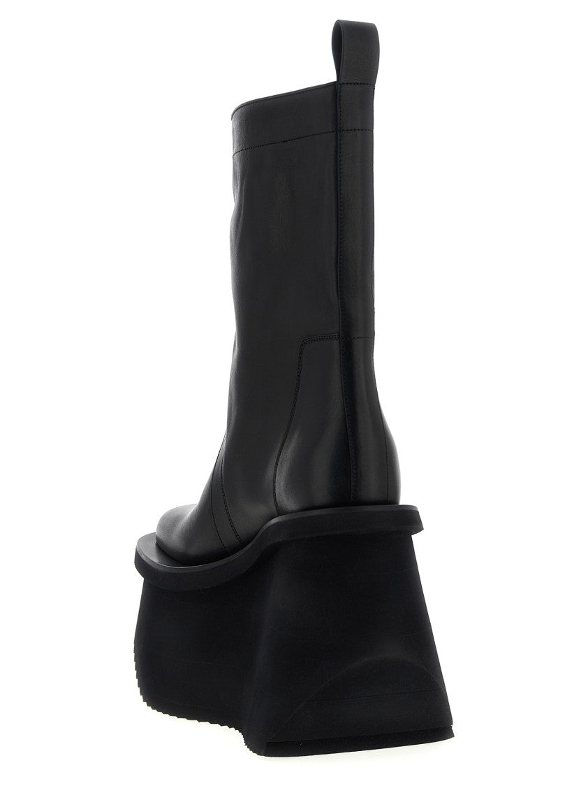 Rick Owens 'Factory' Ankle Boots