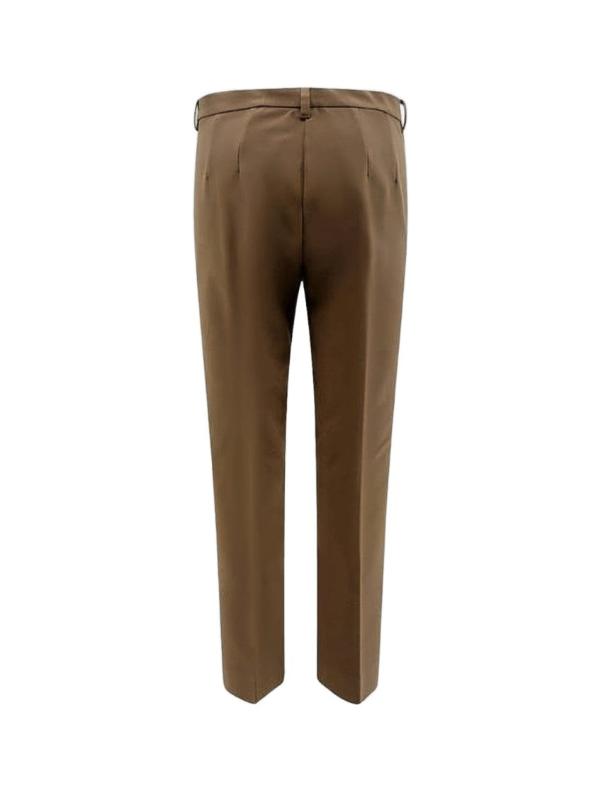 Max Mara Straight-Leg Tailored Pants With Mid-Rise Waist