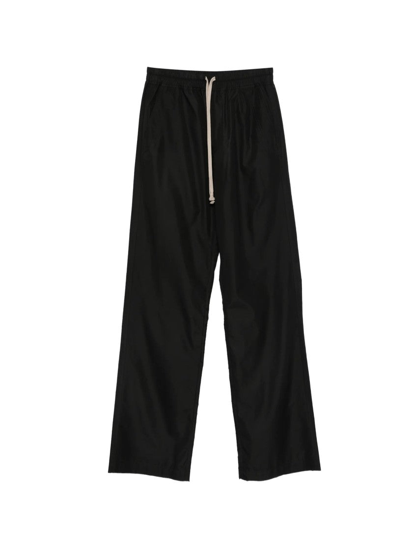 Moncler X Rick Owens Black Wide-Leg Drawstring Pants