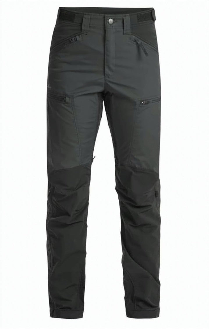 Lundhags Two-Tone Straight Fit Pants With Reinforced Detailing