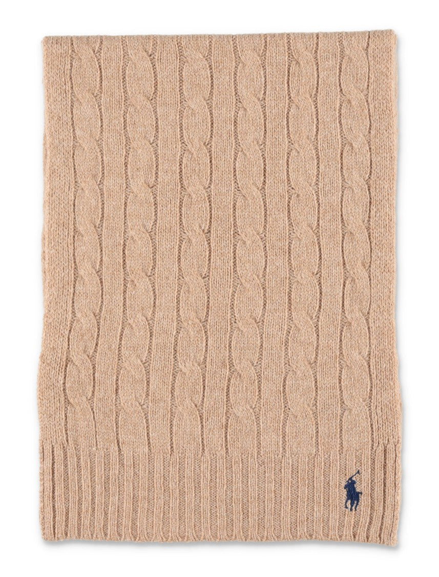 Polo Ralph Lauren Polo Cable Wool-Cashmere Scarf