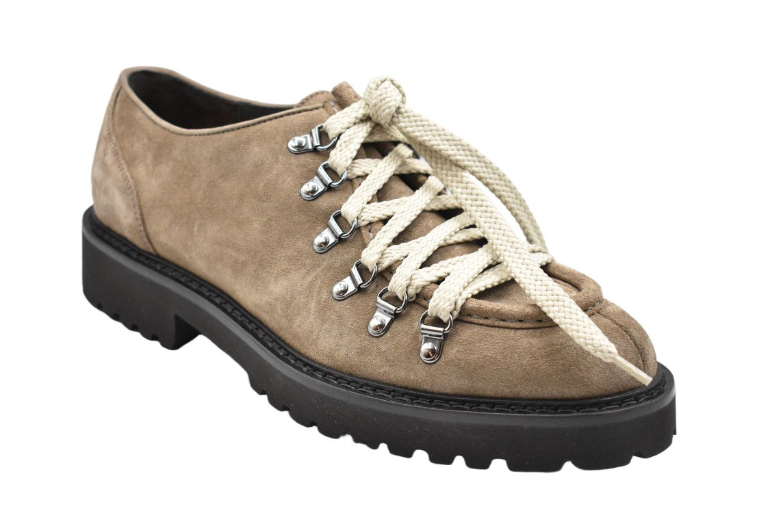Doucal's Visone Lace-Up Shoes With Sole