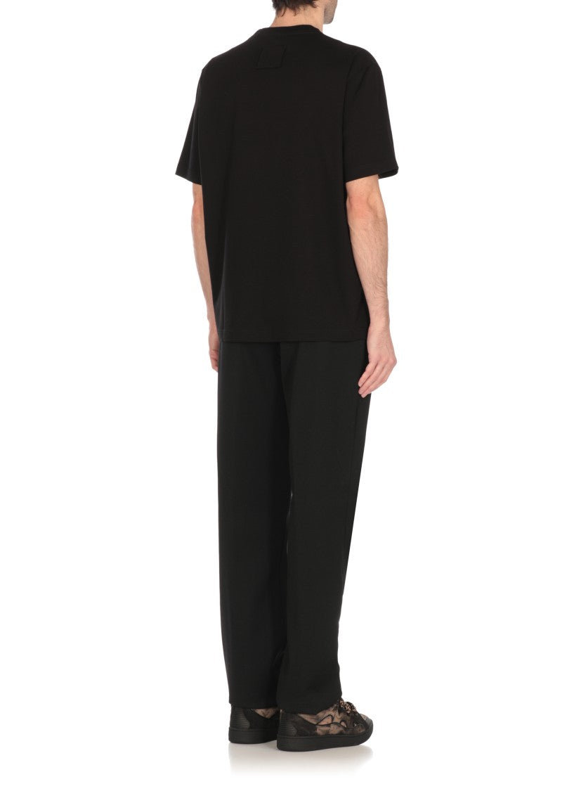 Lanvin Black Cotton T-Shirt