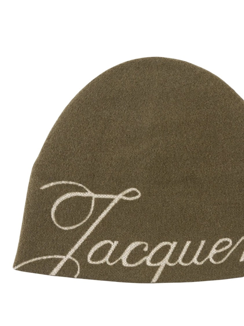 Jacquemus Atelier Smooth Script Logo Beanie