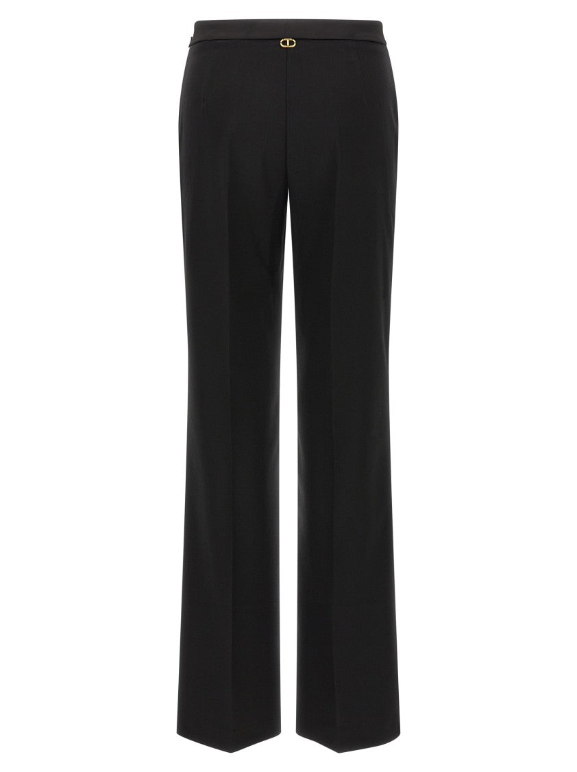 Twin-Set Satin Detail Trousers
