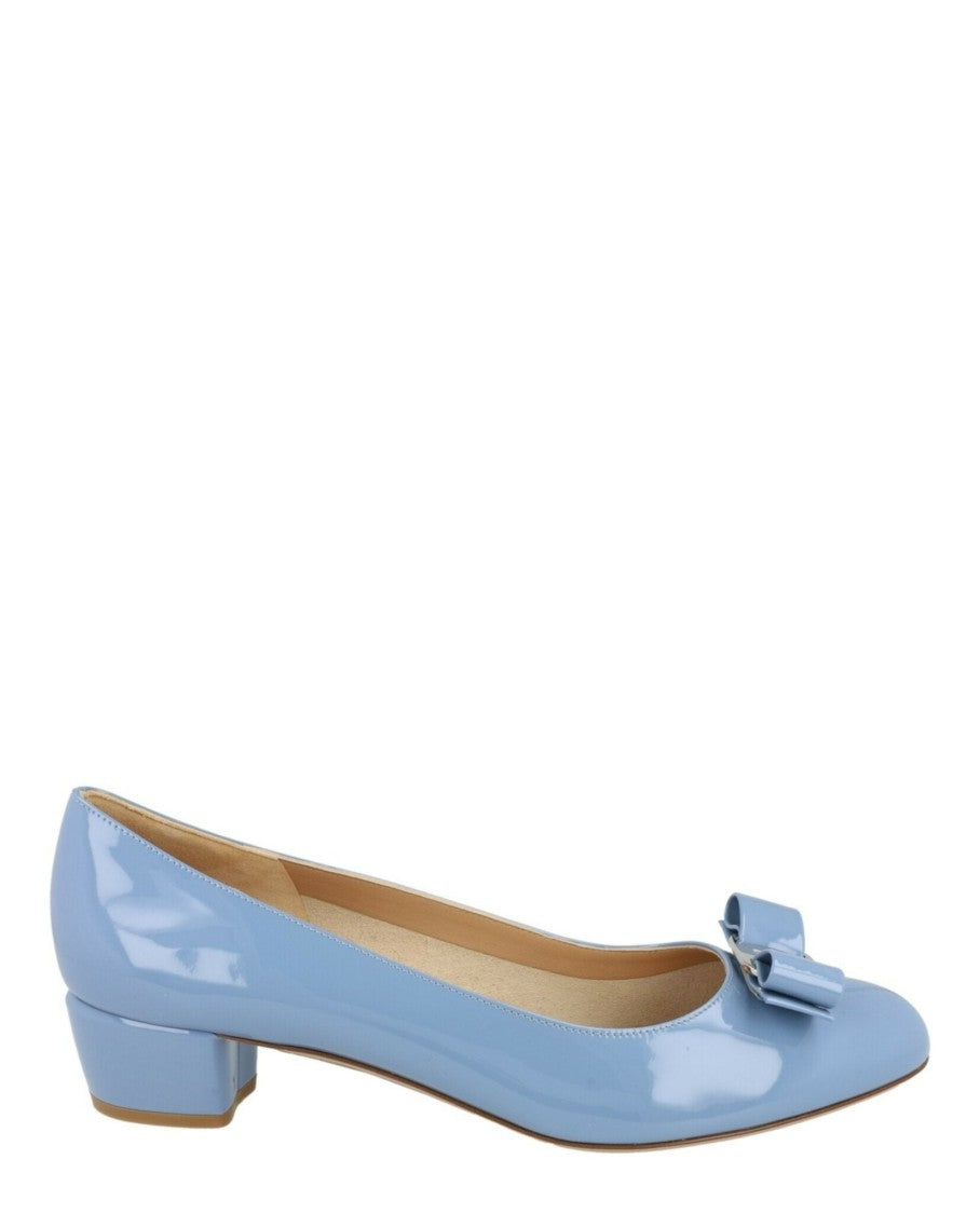 Ferragamo Vara 1 Patent Leather Pumps - Narrow Width