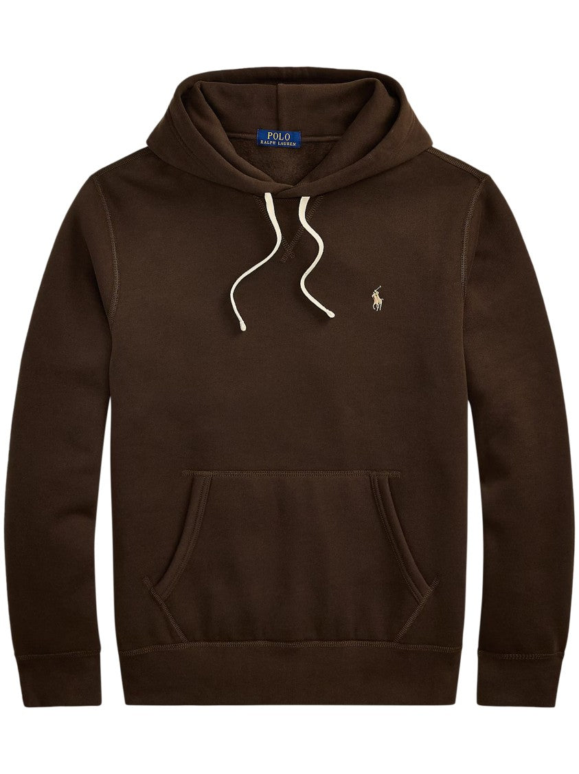 Polo Ralph Lauren Long-Sleeve Knit Hoodie With Drawstring And Kangaroo Pocket