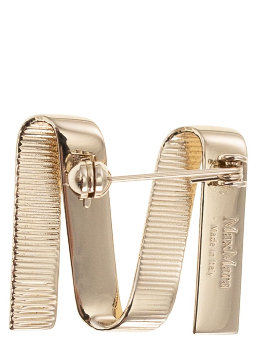 Max Mara Mgrosgrainpin - Metal M Pin